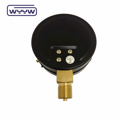 Laag manometer SS 63mm InH2O WC-drukmeter Mbar Bellows-drukmeter