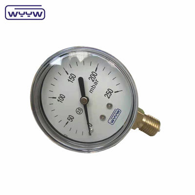 Onderste verbindingscapsule drukmeter Mbar KPa MmAq MmH2O