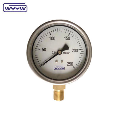 Onderste verbindingscapsule drukmeter Mbar KPa MmAq MmH2O