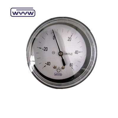 OEM-ondersteunde aanpasbare laagdrukcapsule-manometer CMH2O met backconnection