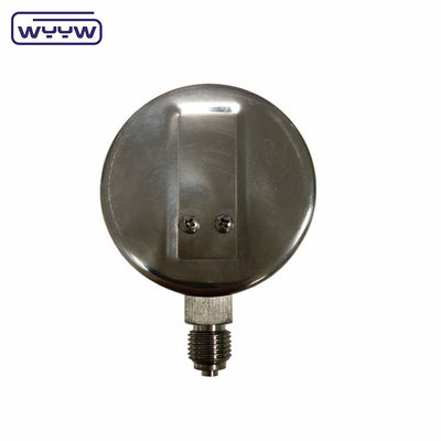MMWC &amp; Mbar 63mm Capsule Pressure Gauge Manometer Roestvrij staal materiaal