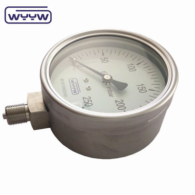 100mm 4 &quot; alle roestvrij staal drukmeter, Bellow type drukmeter