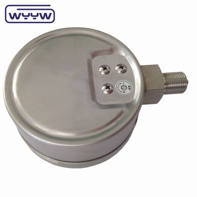 100mm 4 &quot; alle roestvrij staal drukmeter, Bellow type drukmeter