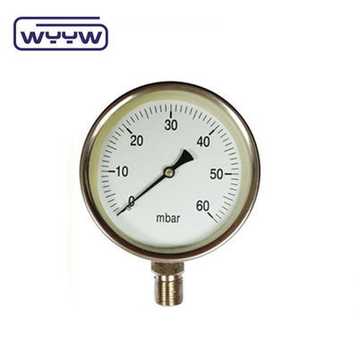 60-100mm CmH2O capsule drukmeter Manometer 1,6% nauwkeurigheid