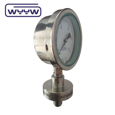 100 mm DN20 PN40 Flens Type Drukmeter SS316 roestvrij staal