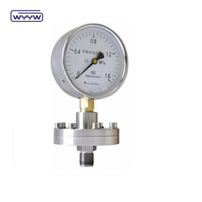 Tri Clamp Membrane Pressure Gauge roestvrij staal behuizing 100 mm