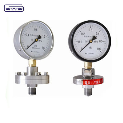 Tri Clamp Membrane Pressure Gauge roestvrij staal behuizing 100 mm