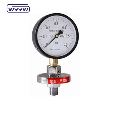 100 mm diafragma afdichting Type drukmeter Heavy Duty Industrial Pressure Gauge