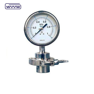 100 mm diafragma afdichting Type drukmeter Heavy Duty Industrial Pressure Gauge