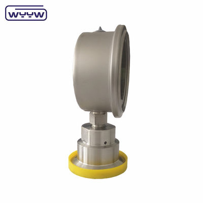 304 Manometer 1.5in. (50.5mm OD) Tri Clamp Membrane Pressure Gauge SS316 Roestvrij staal diafragma