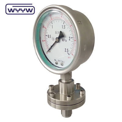 4&quot; 100mm drukmeter diafragma afdichting SS hoesje en SS interne