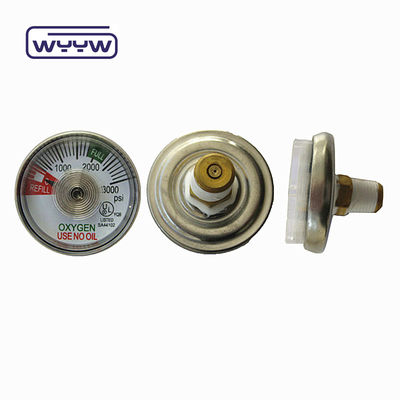 38 mm zuurstof zonder olie psi medische druk manometer