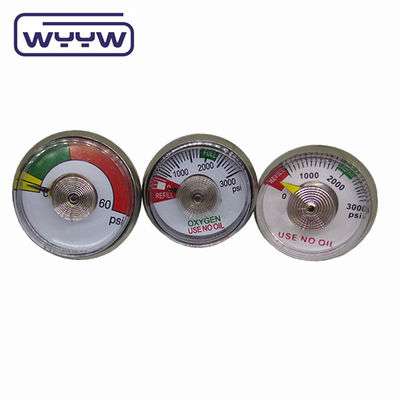 kleine achterste ingang droog psi 38 mm brandblusmanometer