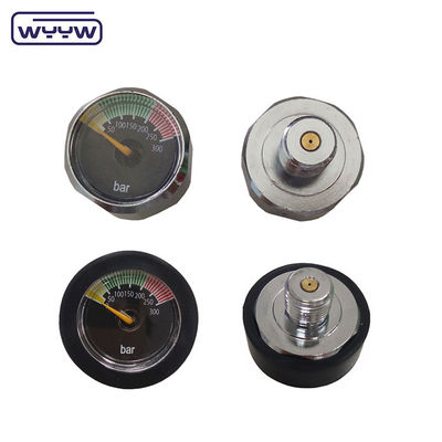 Amazon Warm verkoop 20mm Zwart Mini Digitale Drukmeter 4000psi 6000psi 1/8NPT Micro Gauge Manometer voor Paintball PCP Air