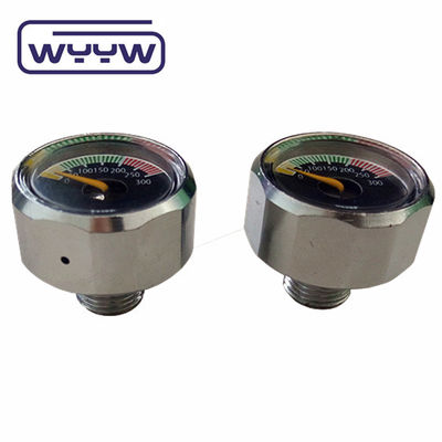 Amazon Warm verkoop 20mm Zwart Mini Digitale Drukmeter 4000psi 6000psi 1/8NPT Micro Gauge Manometer voor Paintball PCP Air