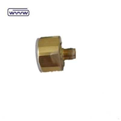 OEM China prijs van 28mm diameter 1/8&quot;bspp bourdon buis manometer PCP paintball messing drukmeter 315 bar
