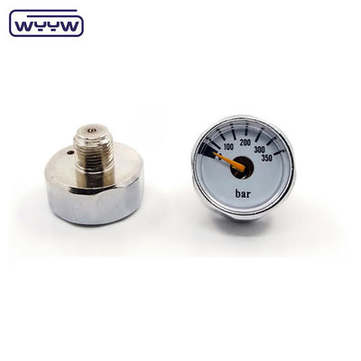 350 bar miniatuur drukmeter 23 mm koper behuizing