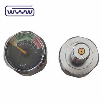 OEM Mini Air Pressure Gauge 300 Bar 250bar 1 inch 25mm 23mm Manometer Pcp