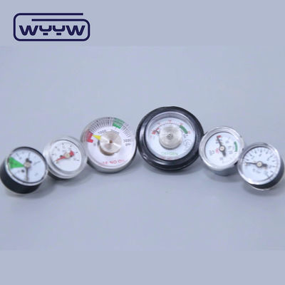 Achterste montage 23 mm drukmeter Manometer voor brandblusapparatuur