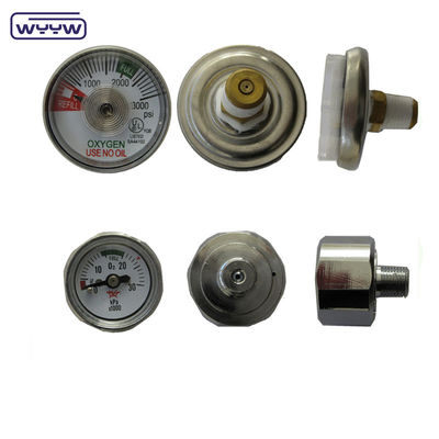 Achterste montage 23 mm drukmeter Manometer voor brandblusapparatuur