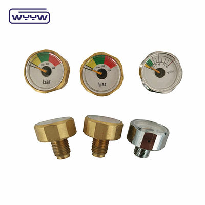 Kleine drukmeter Manometer 23mm 22mm Hexagon Mini Air Pressure Gauge
