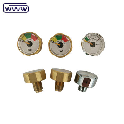 1 inch 25mm Bar Psi Kleine manometer drukmeter 1/8 Npt 1 jaar garantie