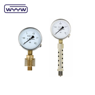 60 mm 100 mm hoogdrukmeter met stralend buiswater