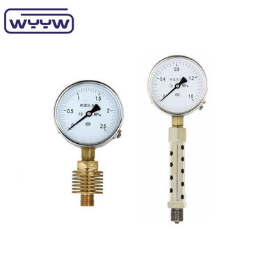 Hoogtemperatuurdrukmeter van 100 mm Materiaal van roestvrij staal