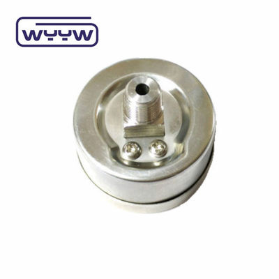 Drooggebruik Geen olie Terugmontage drukmeter 160 Psi Air 60mm SS drukmeter