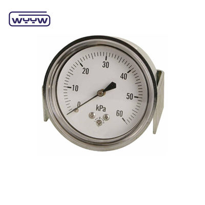 Drukmeter van roestvrij staal 60 mm Manometer drukmeter