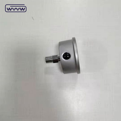 2.5 inch axiale vloeistof gevulde drukmeter trillingsbestendige alle roestvrij staal