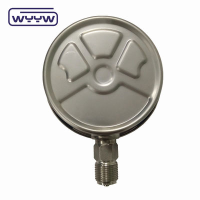 100 mm 4 inch kgf/cm2 psi dubbele weegschaal alle roestvrij staal olie druk manometer fabrikant in China