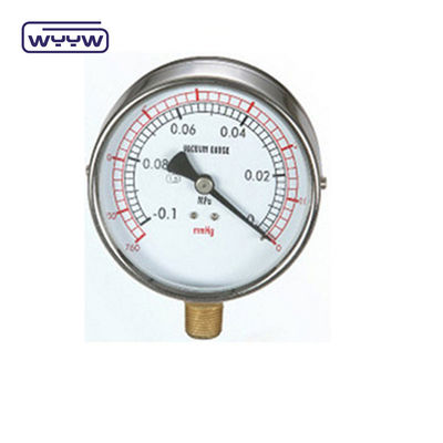 Silicone 4 inch bezel ring drukmeter 100mm dial bottom mount