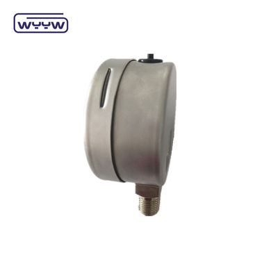 Volledige SS304 olie gevulde drukmeter 60 mm met roestvrijstalen behuizing