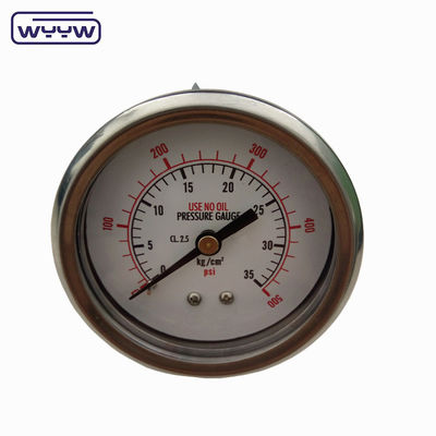 2.5&quot; drukmeter achterin Manometer Glycerine hoge drukmeter