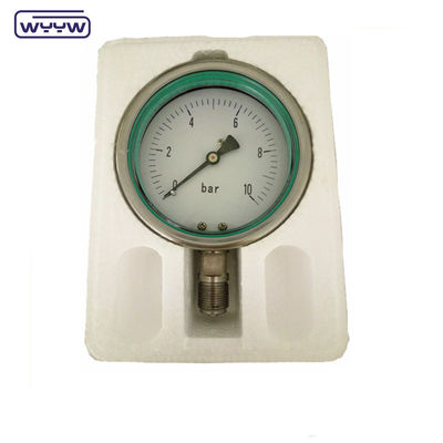 WYYW Hoogdrukmeter 60 mm Alle met roestvrij staal gevulde siliconen-olie-drukmeters