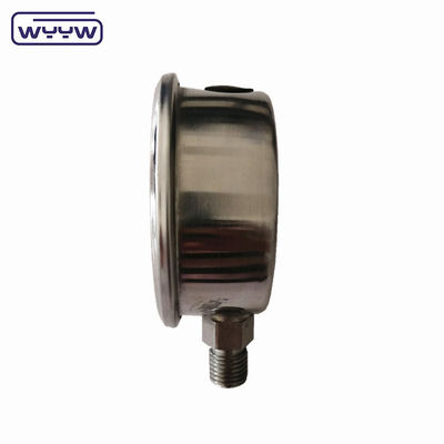 2.5&quot; SS304 olie gevulde hogedrukmeter Psi 2,5% 1,6% nauwkeurigheid