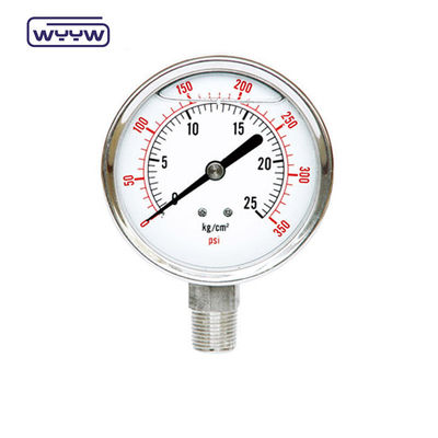 2.5&quot; industriële olie gevulde drukmeter prijs