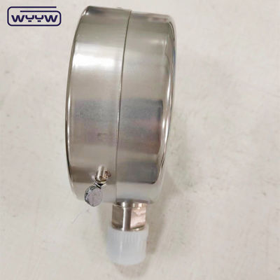 Vacuümverbinding droge ss304 onderverbinding G1/2&quot; 4 inch goede prijs drukmeter -1+1bar