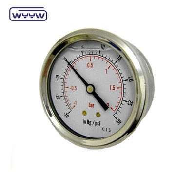 Samengestelde drukmeter vacuüm en positieve druk manometer 63 mm 100 mm