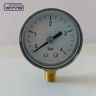 Hoge nauwkeurigheid staal behuizing waterdruk testmeter Back Mount