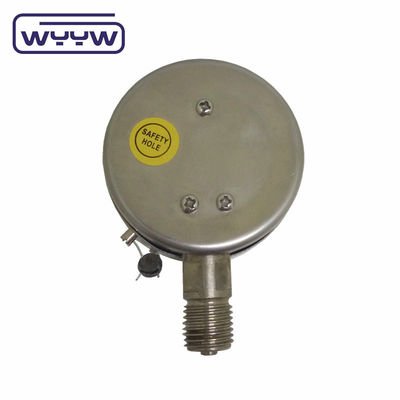 60 mm roestvrijstalen drukmeter Geen vloeistof gevulde schaalbereik 0.. 1000 bar Diameter 100 mm