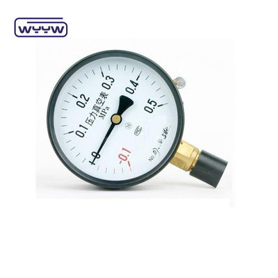 Gepersonaliseerde ondersteuning samengestelde drukmeter Radial of back mount Geen olie / droog