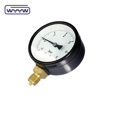 Gepersonaliseerde ondersteuning samengestelde drukmeter Radial of back mount Geen olie / droog