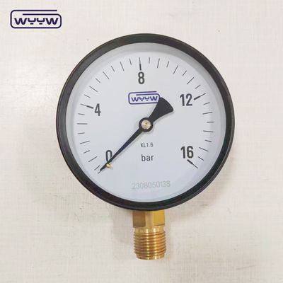 1/4 1/2&quot; 3/8&quot; BSP NPT M Economy Pressure Gauge Originele plaats Vervaardigd in bedrijf Type