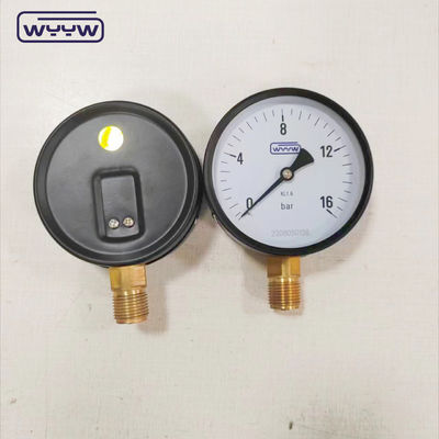 1/4 1/2&quot; 3/8&quot; BSP NPT M Economy Pressure Gauge Originele plaats Vervaardigd in bedrijf Type