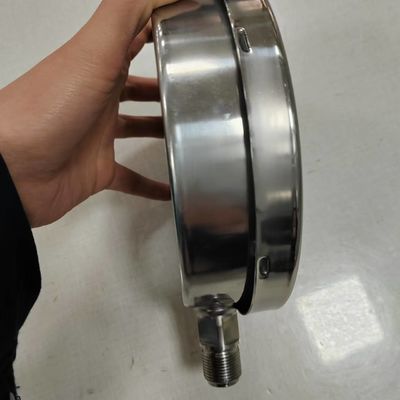 1 jaar ±1,6% van volle schaal nauwkeurigheid vloeistof gevulde vacuümmeter 1/4&quot; 1/2''BSP/PT/NPT/G/M draad