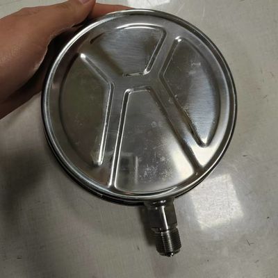 1 jaar ±1,6% van volle schaal nauwkeurigheid vloeistof gevulde vacuümmeter 1/4&quot; 1/2''BSP/PT/NPT/G/M draad