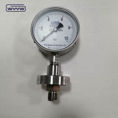Aluminium schermmateriaal chemisch diafragma pomp drukmeter OEM