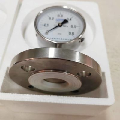 Onderaansluiting NPT-draad Standaarddiafragma-type drukmeter voor nauwkeurige drukcontrole en -bewaking